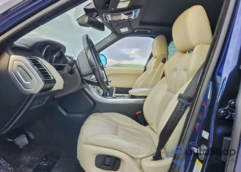 2016 Land Rover Range Rover Sport Hse из США, поврежденный, VIN SALWR2VF0GA636276